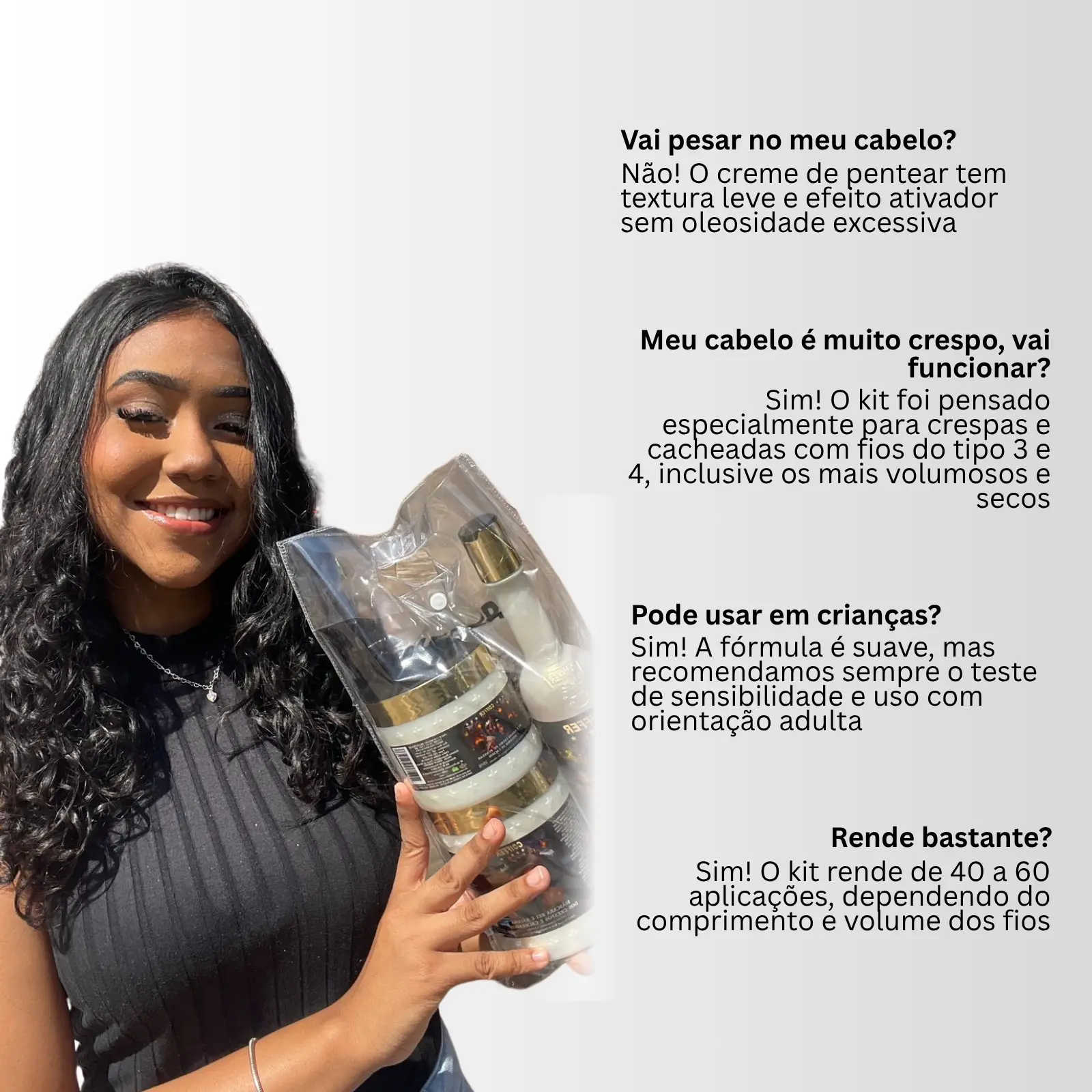 FOTOS EDITANDO COIFFER.zip - 131 Shampoo Rei E Rainha Crespos e Caheados Coiffer 300Ml - Imagem 3