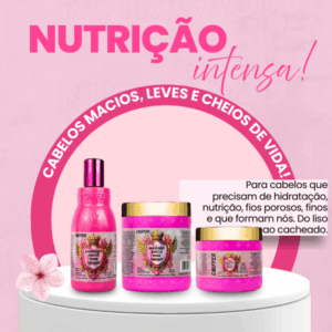 Creme Pentear Chiclete Pink Chique Coiffer 350g - Imagem 5