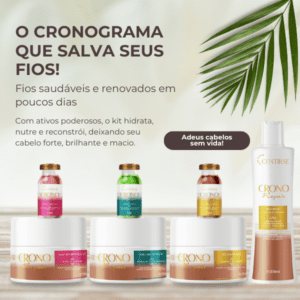 Kit Cronograma Capilar Crono  Repair Centirse (7 Produtos) - Imagem 4
