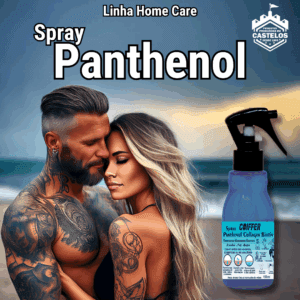 Spray Panthenol Coiffer 100ml - Hidratação para Cabelo e Pele - Imagem 2
