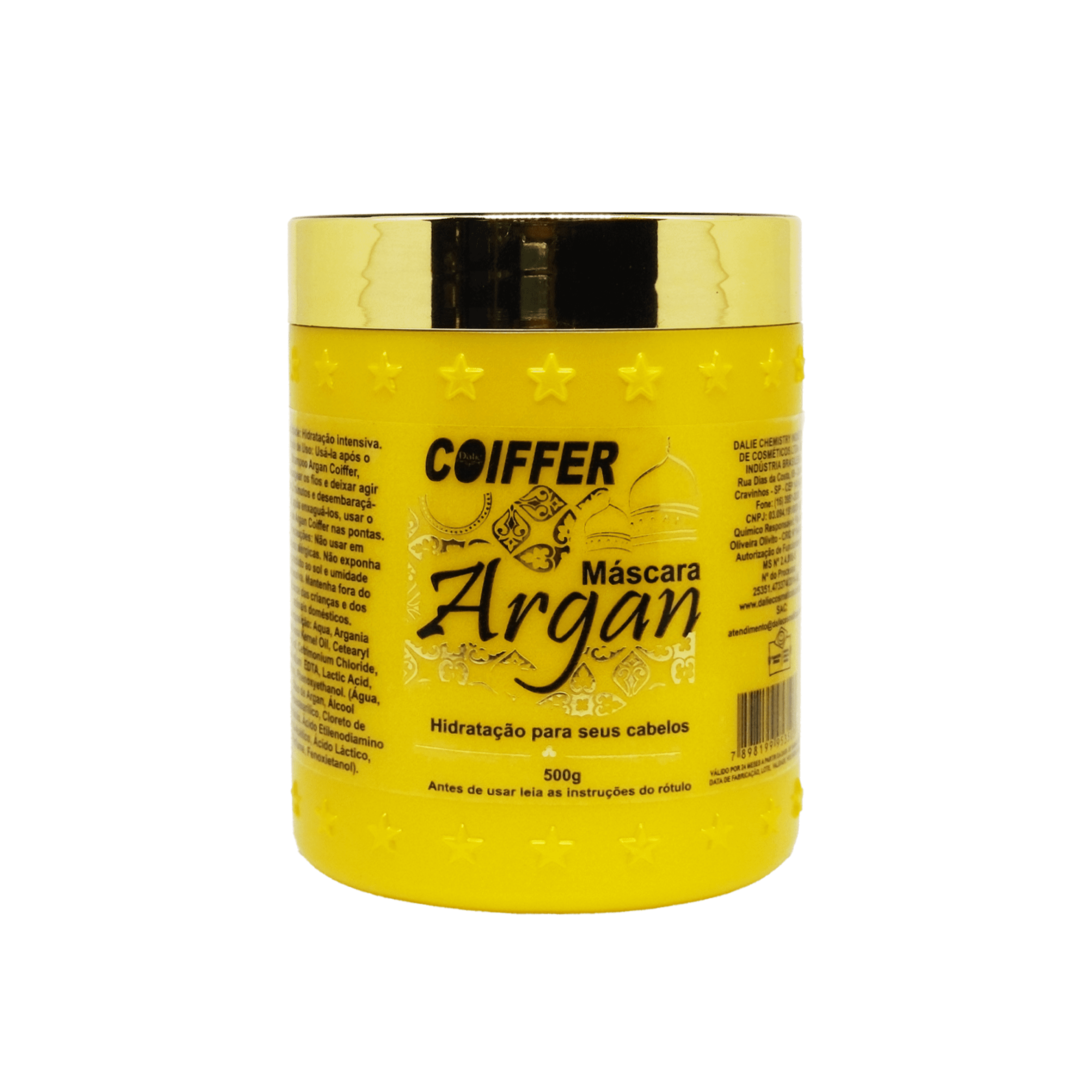 15316736708-mascara-argan-500g-fundo-branco.png Mascara Argan Coiffer 500G - Imagem 1