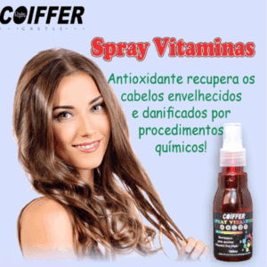 Spray Vitaminas 100ml Coiffer - Imagem 2