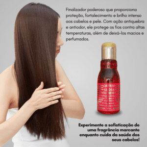 Gloss Red Berry Coiffer 80ml Fortalecedor e Brilho - Imagem 3
