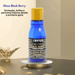Gloss Black Berry Coiffer 80ml  Finalizador Capilar - Imagem 2