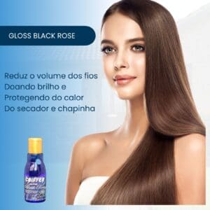 Gloss Black Rose Coiffer – Brilho e Proteção para seus Cabelos - Imagem 3