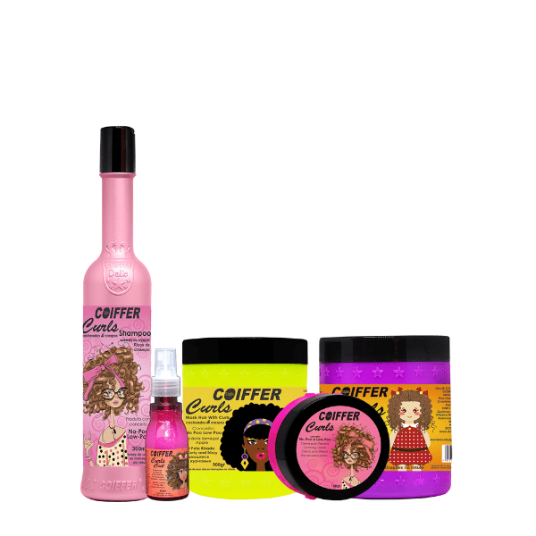 kit curls Kit Cliente Curls Coiffer ( 5 produtos ) - Imagem 1