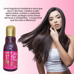 Gloss Pink Rose Coiffer 80ml Finalizador para Cabelos - Imagem 3