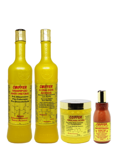 Kit Profissional A Era dos Acidos Coiffer