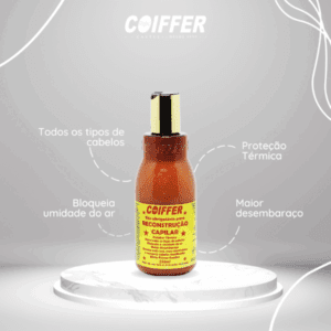 Uso Obrigatório Leave-In Reconstrução Capilar Coiffer 250ml - Imagem 6