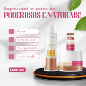 Kit Hidratação Capilar  Crono Repair Centirse 3 produtos - Imagem 6
