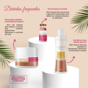 Kit Hidratação Capilar  Crono Repair Centirse 3 produtos - Imagem 4