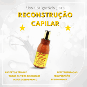 Uso Obrigatório Leave-In Reconstrução Capilar Coiffer 250ml - Imagem 2