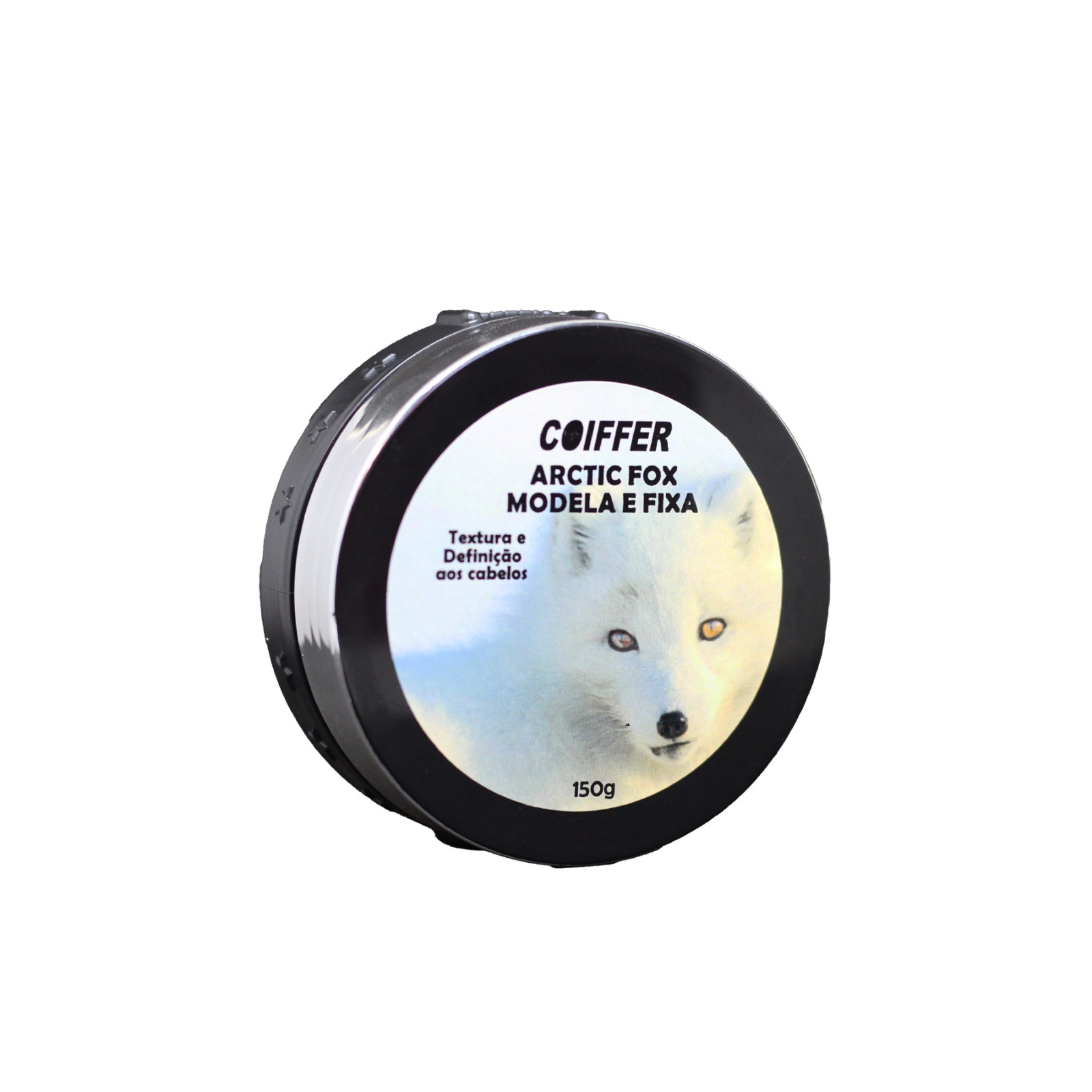 15282058387-pomada-branco-3.jpeg Pomada Arctic Fox Modela E Fixa Coiffer150g - Imagem 1